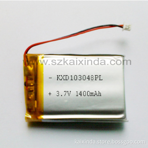 3.7V 1400mAh 5.18wh Li Polymer Battery